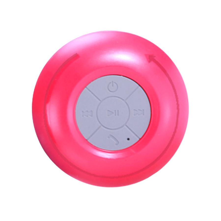 プレミアム3Wシャワースピーカー防水IPX4サクションカップピンクカラーボックス|stk-shop|02
