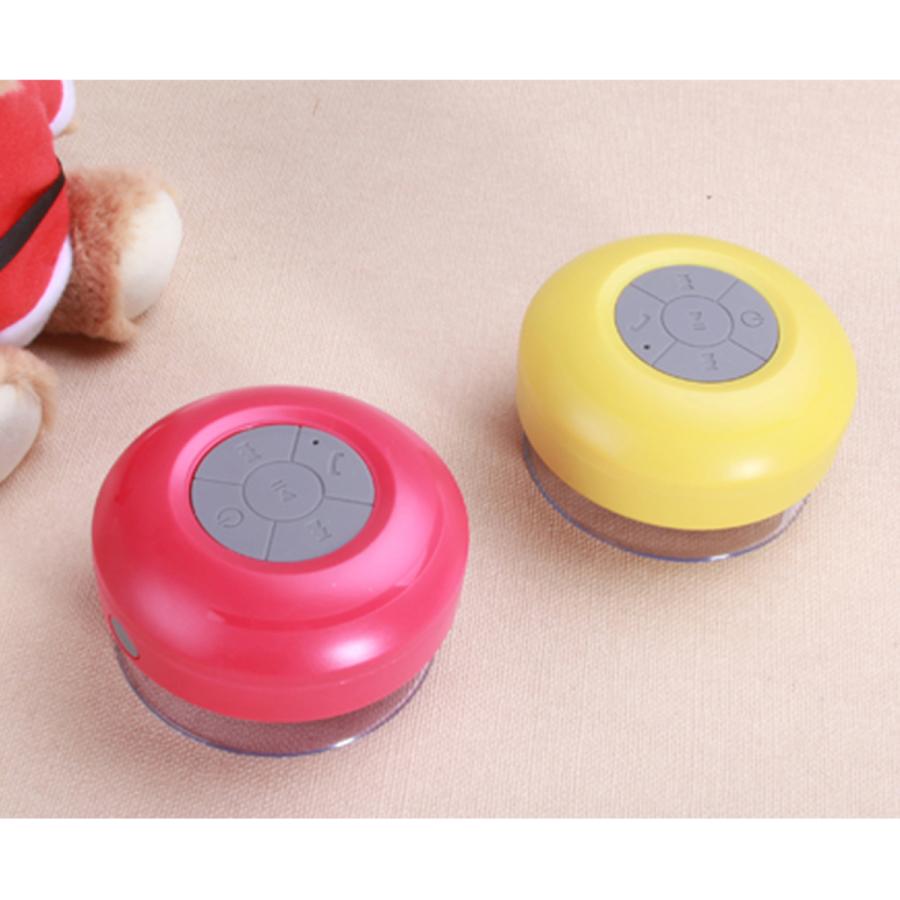 プレミアム3Wシャワースピーカー防水IPX4サクションカップピンクカラーボックス|stk-shop|04