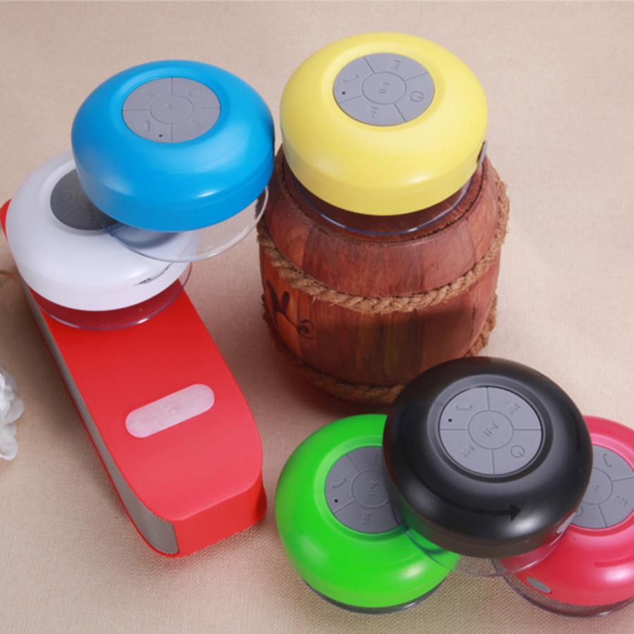 プレミアム3Wシャワースピーカー防水IPX4サクションカップピンクカラーボックス|stk-shop|06