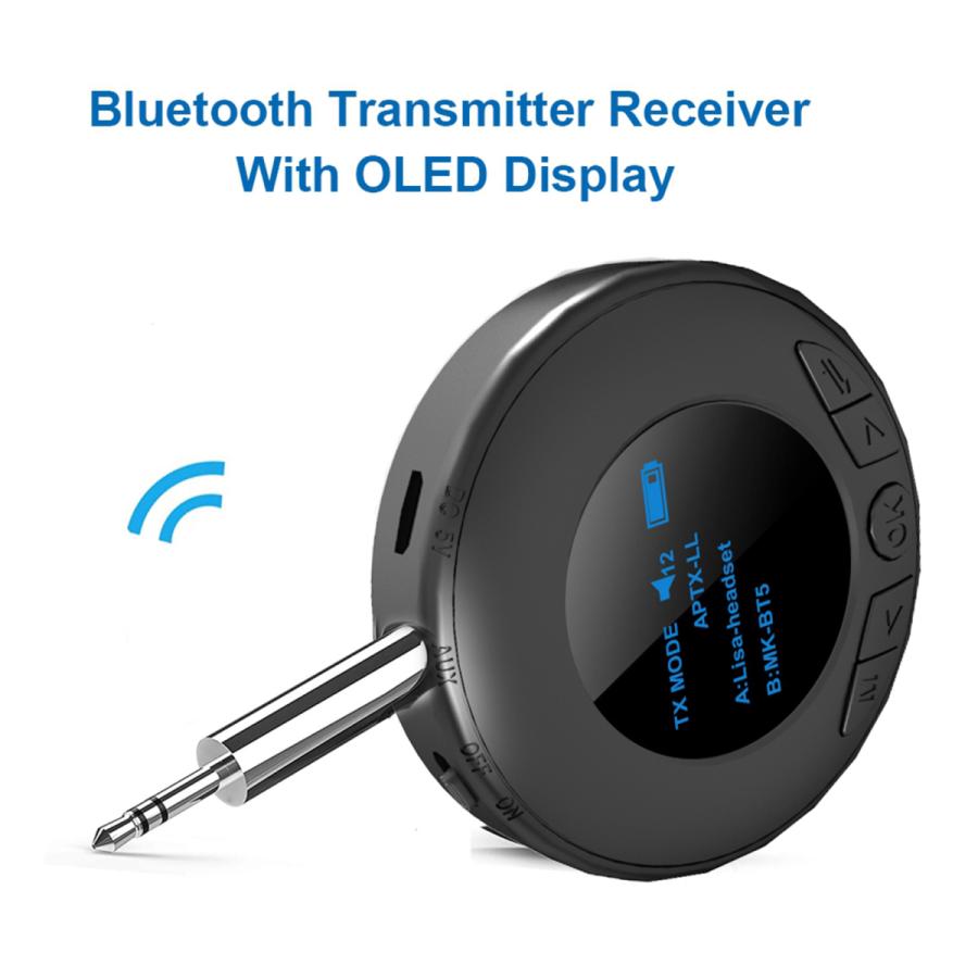 まとめ買い特価 Bluetooth 5 0トランスミッタレシーバ Bluetoothアダプタ低レイテンシ 2ヘッドフォン同時に 3 5ミリメートルのbluetoot Dprd Jatimprov Go Id