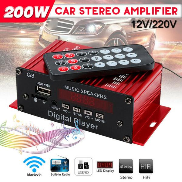 Bluetooth用2チャンネルアンプamplificadorハイファイ統合アンプスピーカー100ワット × 2音響パワーレシーバーdc 1｜stk-shop