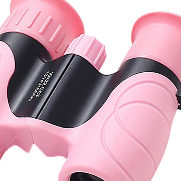 子供用屋外玩具軽量ピンク用10x22光学双眼鏡望遠鏡｜stk-shop｜07