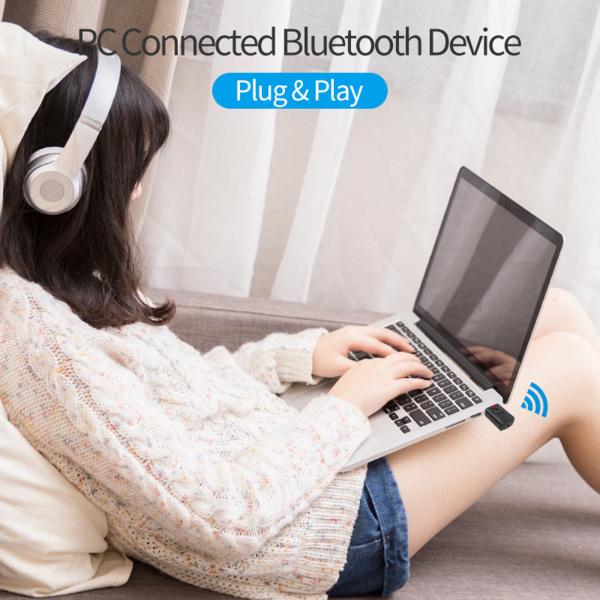 ミニUSBのBluetooth 5.0ワイヤレスオーディオトランスミッタおよびレシーバアダプターブラック|stk-shop|08