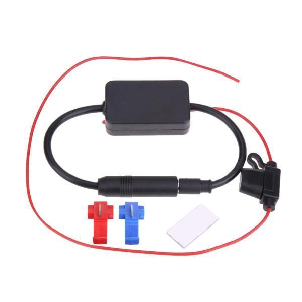 ユニバーサルオートカー Fm アンテナ 信号 アンプ マリン 車 の 両 ボート Rv 強化デバイス 並行輸入品 ユニバーサル自動車の車fm Amラジオステレオアンテナ信号アンプブースター Adherashoes Com