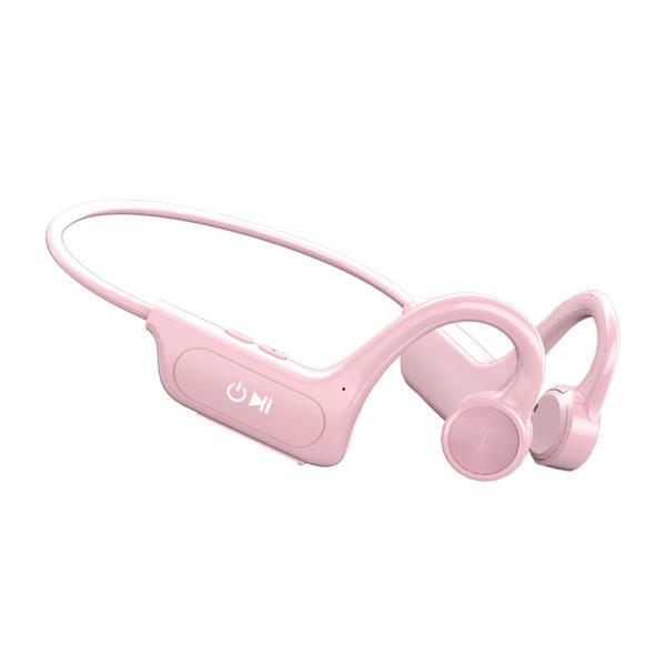 骨伝導bluetoothイヤホンワイヤレススポーツヘッドフォンピンク Stkショップ 通販 Yahoo ショッピング