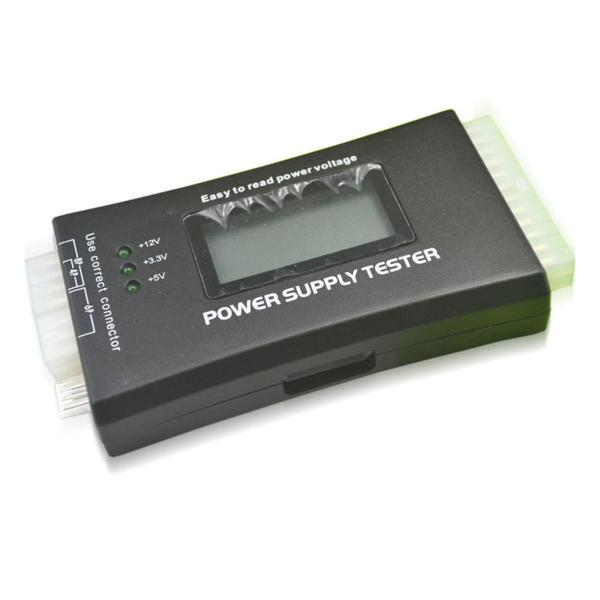 ATX ITX SATA TFX用のLCD電源テスター12V 20Pin 24Pin 4Pin電力測定