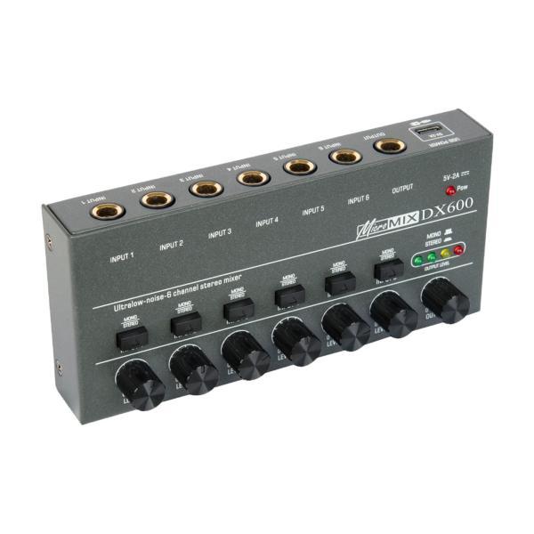 オーディオ ミキサー ポータブル サウンド ミキサー 6 ステレオ USB インターフェイス スタジオ録音用プロフェッショナル ミニ オーデ