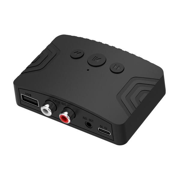 オーディオレシーバーアダプターAUXアダプタータイプc電源プラグアンド 