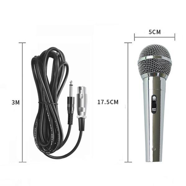 ダイナミックボーカルマイク ノイズリダクション 3Mケーブル付き 有線