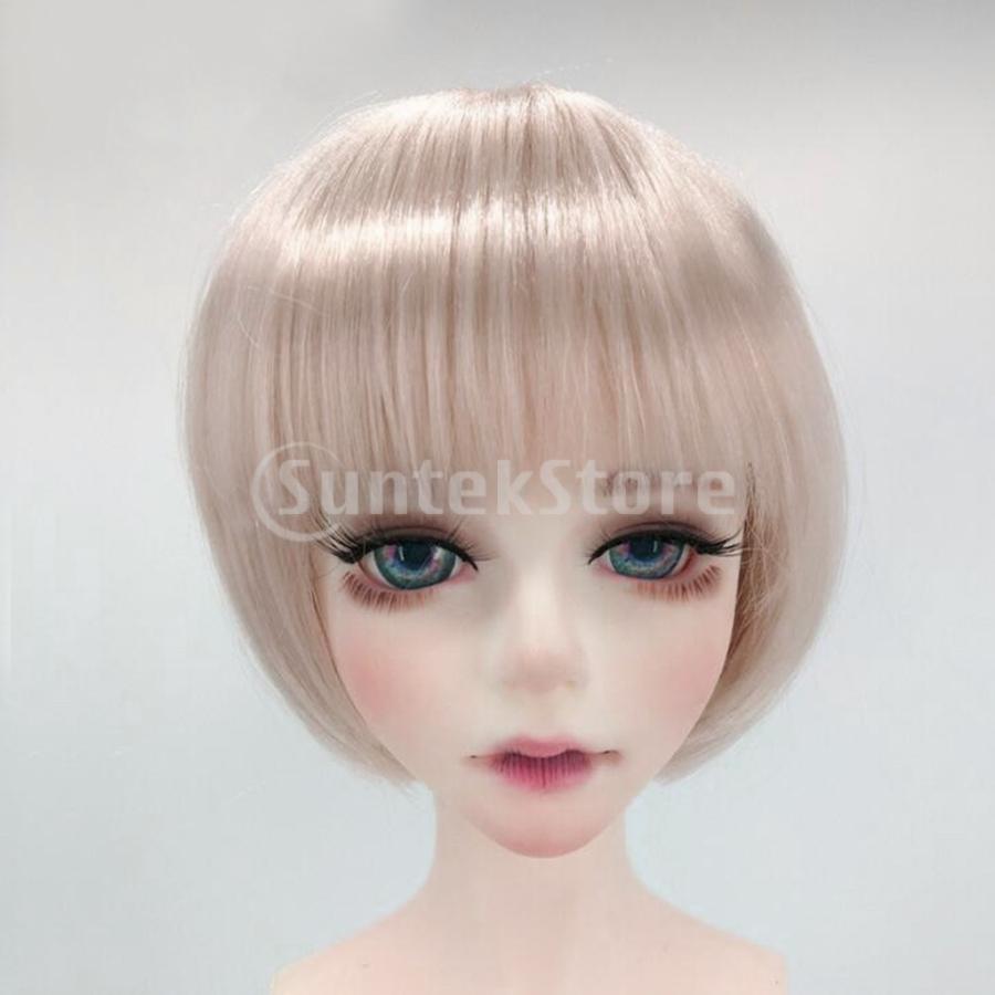 1 3 1 6 1 4ドールウィッグ ヘアウィッグ 人形用 かつら 髪型diy 3サイズ 白 1 3 Stkショップ 通販 Yahoo ショッピング