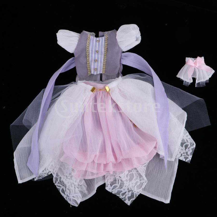 人形 ドレス レーススカート パーティー ボールジョイントドール 1/4 BJD SD DZ DOD人形に適合 5色選 - #4｜stk-shop