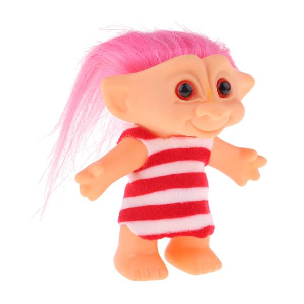 繊細な幸運トロールの人形ミニアクションフィギュアおもちゃのケーキの装飾は 赤いバラ Stkショップ 通販 Yahoo ショッピング