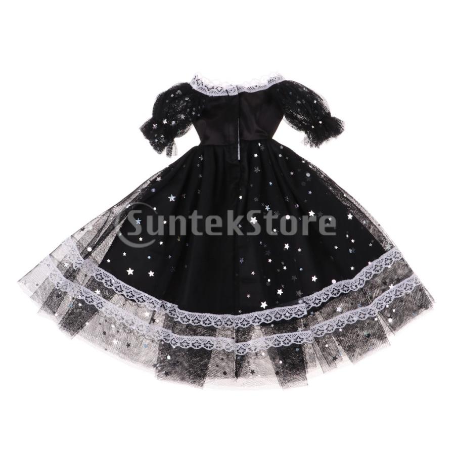 ドールドレス 1 3ガールドール Bjd女の子人形のため 布製 ワンピース スカート 黒い Stkショップ 通販 Yahoo ショッピング