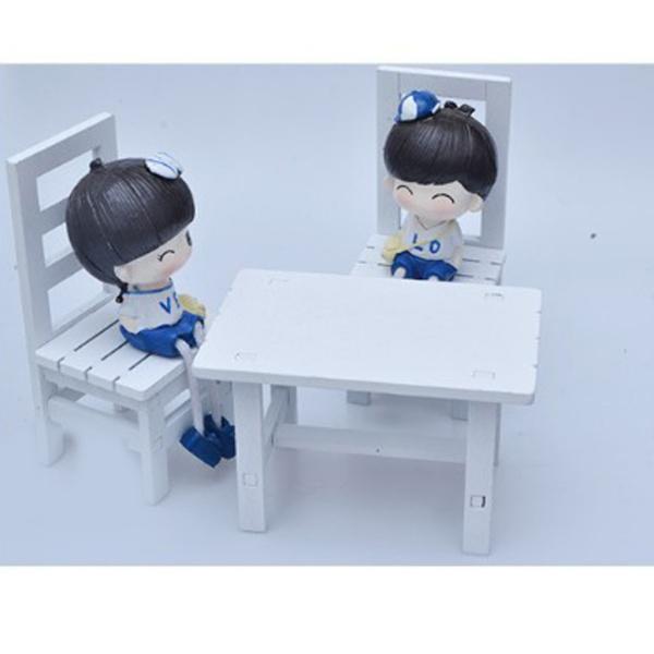 1：6ドールハウスミニチュアダイニングテーブルチェアセットキッチン
