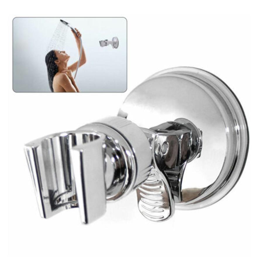 シャワーホルダー 壁付 強力吸盤 バスルーム シャワーフック 調節可能