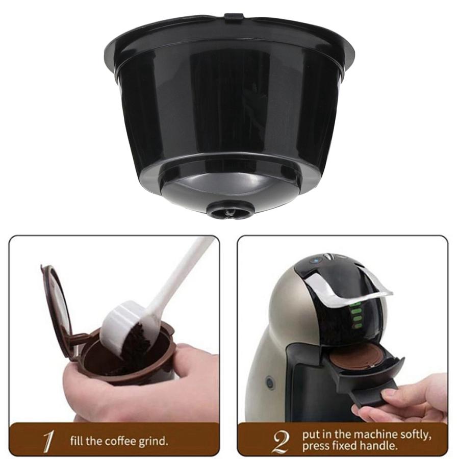 ネスカフェドルチェグストブラック用の詰め替え可能な再利用可能 ネスカフェドルチェグストブラック用の詰め替え可能な再利用可能