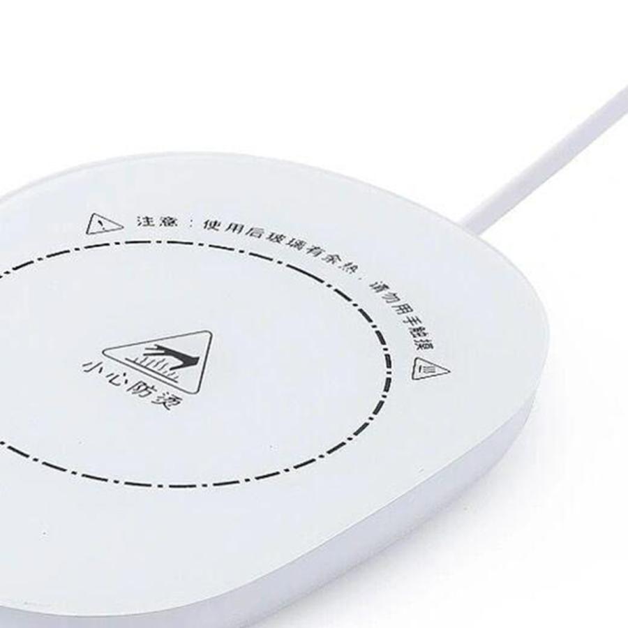 Uウォーマーパッドポータブルマグカップ熱飲料マグマットヒーターパッド|stk-shop|07