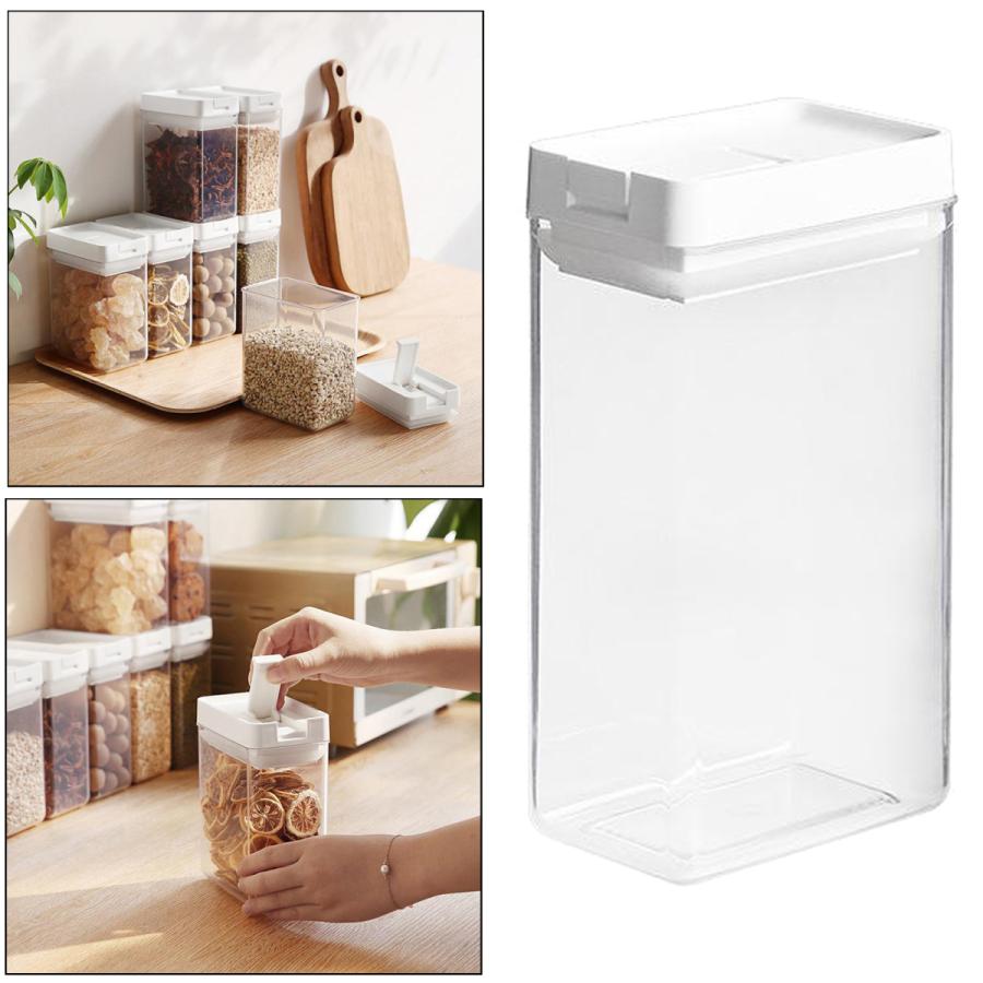 密閉蓋付き食品保存容器小麦粉シュガーオラニザーボックス1100ml Stkショップ 通販 Yahoo ショッピング