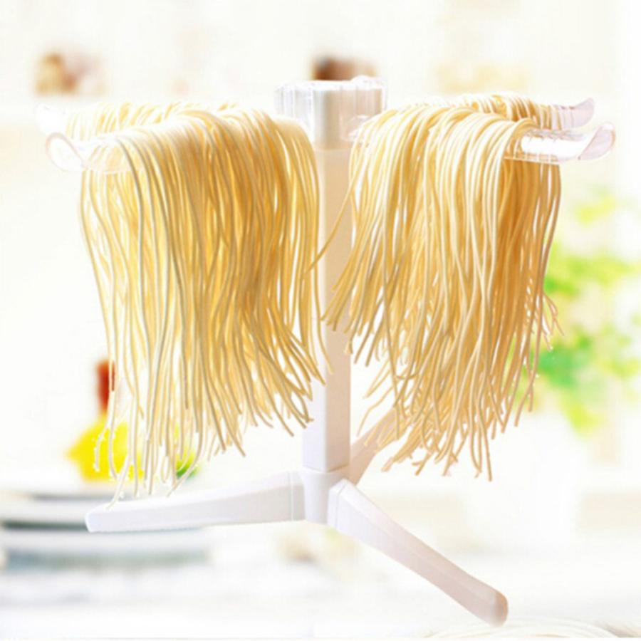 パスタ乾燥ラック折りたたみ麺5スタンドバーハンドル.スパゲッティ