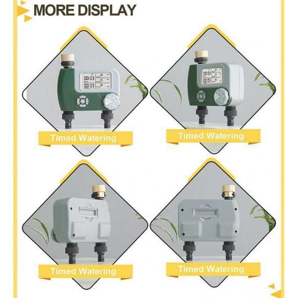 スプリンクラータイマー、プログラマブル水タイマー庭のホース、屋外蛇口、点滴灌漑散水システム、コンパクトなデザイン、自動デジタル制御｜stk-shop