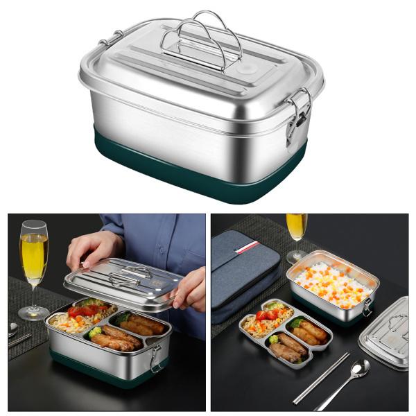 304ステンレスお弁当弁当箱フードコンテナ1200ml : STKショップ - 通販