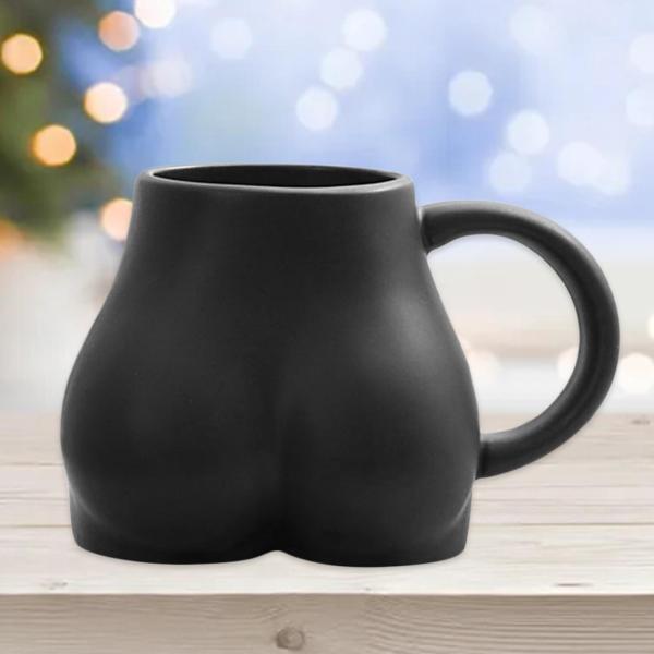 300mlセラミックコーヒーマグお尻バットシェイプコーヒーノベルティ