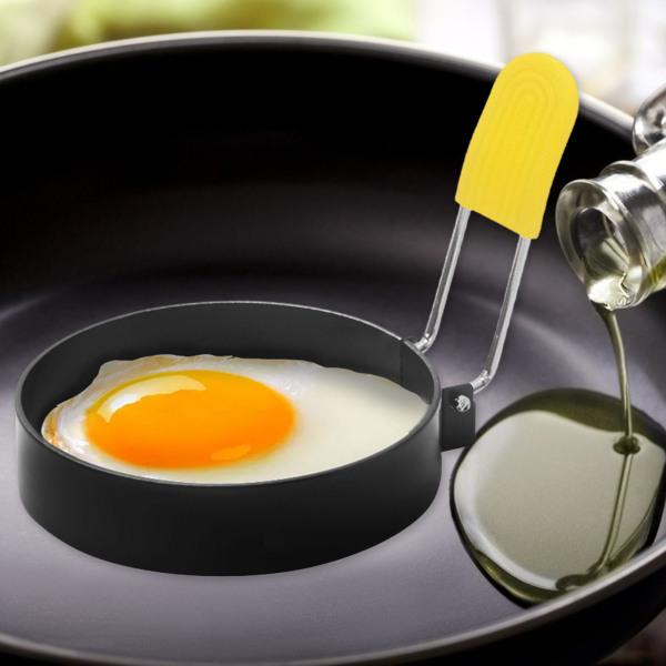 2ピース/セット付き揚げ卵金型ポータブルメタルエッグシェイパーキッチンクッキングツール 70032615STKショップ 通販