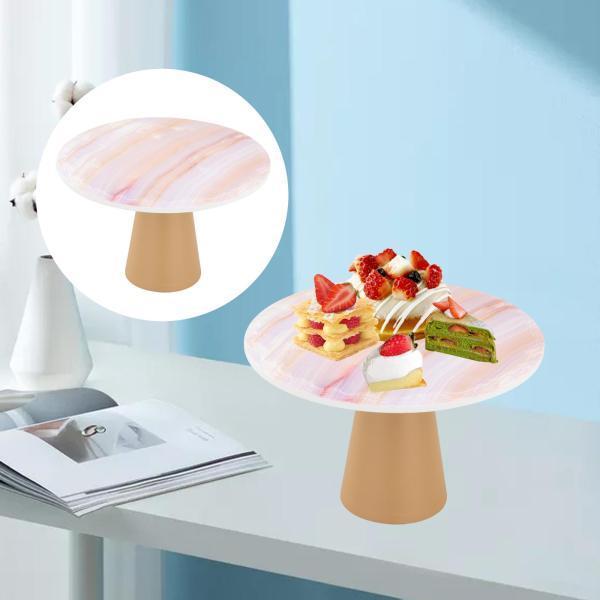Ppプラスチックケーキスタンドdiyケーキの装飾ターンテーブル手動回転ラウンドシェイプケーキターンテーブルベーキングツール 紫 Ppプラスチック ケーキスタンドdiyケーキの装飾ターンテーブル手動回転ラウンドシェイプケーキターンテーブルベーキングツール 紫