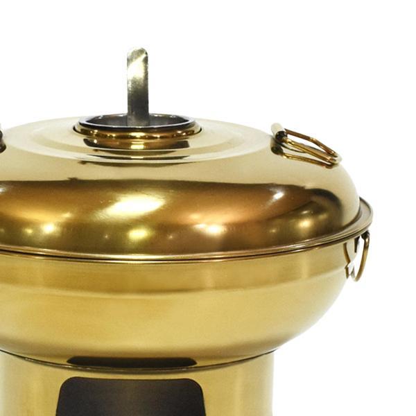 レストランのカウンタートップ金色の22cmのための中国の小さい鍋のステンレス鋼の鍋｜stk-shop｜10