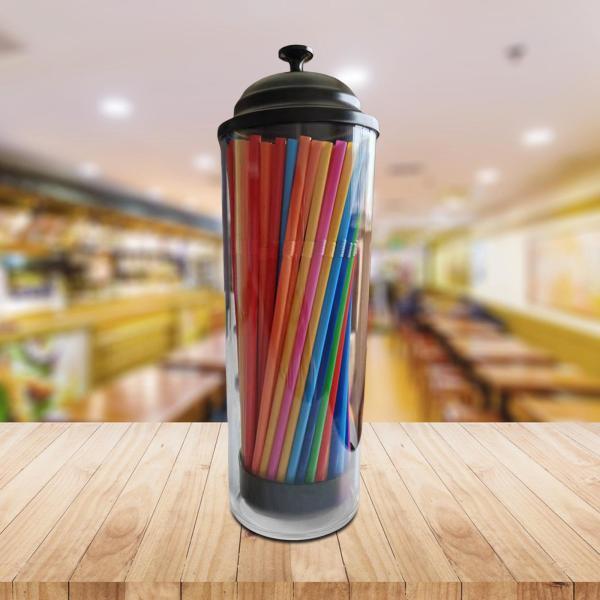 ステンレス　ディスペンサー　3個セット　キッチン　ストロー　割り箸　店舗用品 ストローホルダー、蓋付きストローホルダー、耐久性のあるポータブル