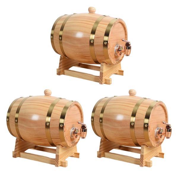 木製ワイン樽アクセサリー ウイスキー樽ディスペンサー カクテル