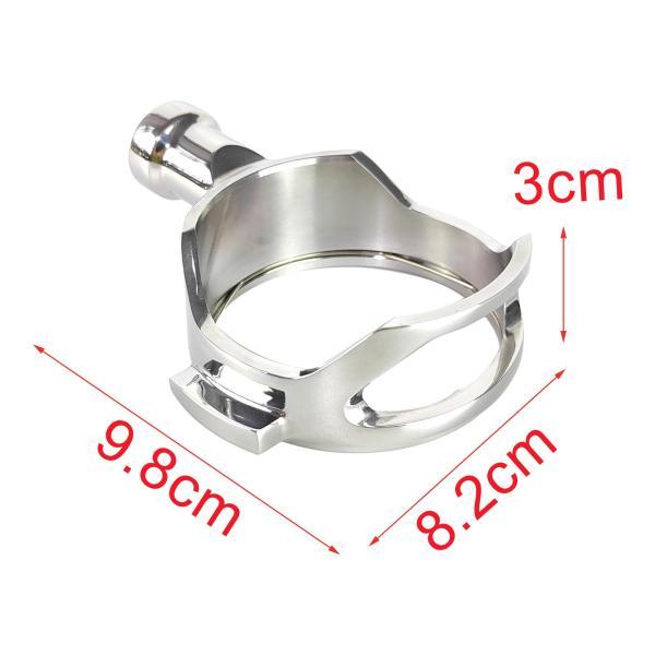 58 ミリメートル底なしポルタフィルター交換部品底なしステンレス鋼