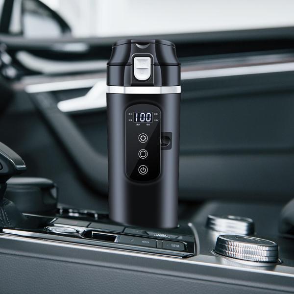 車用電気ポット 車用電気ケトル DC 12V/24V 車用ポット カーポット