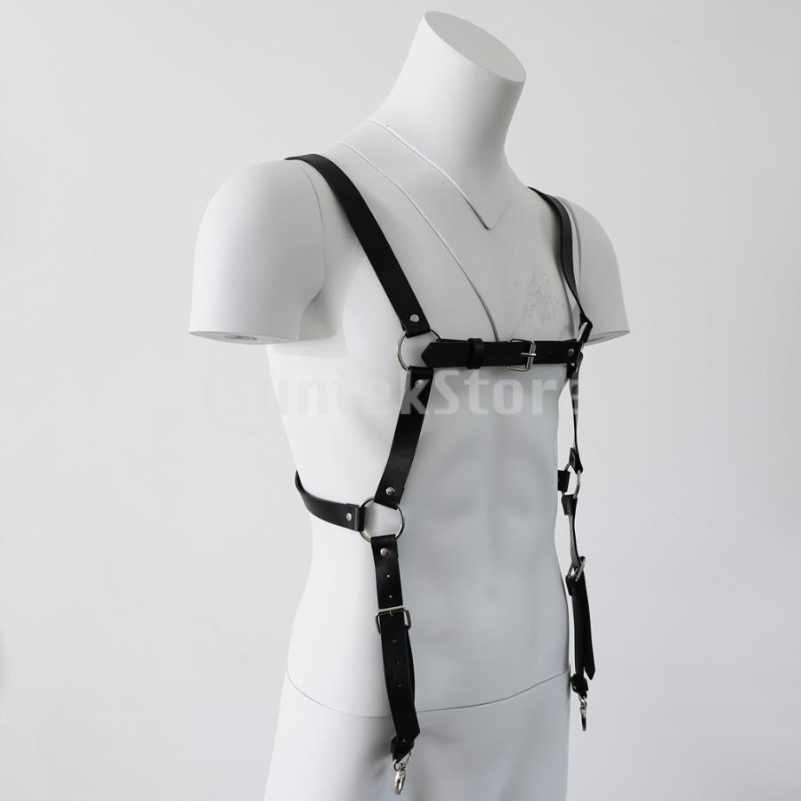 メンズ 胸ハーネス ベルト クラブ ハーネスベルト スチームパンク 調節可能 コスプレ小物 Stkショップ 通販 Yahoo ショッピング