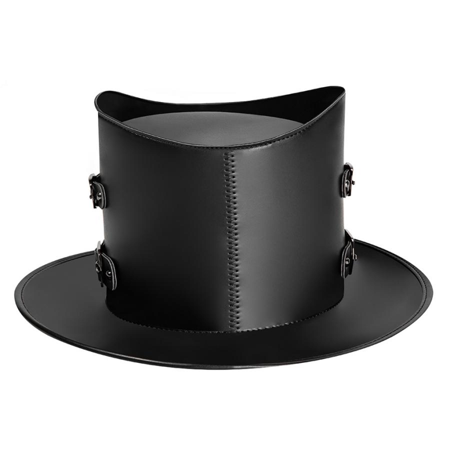 スタイル3 男性シルクハット シルクハット女性黒puレザーマジシャン衣装 Stkショップ 通販 Yahoo ショッピング