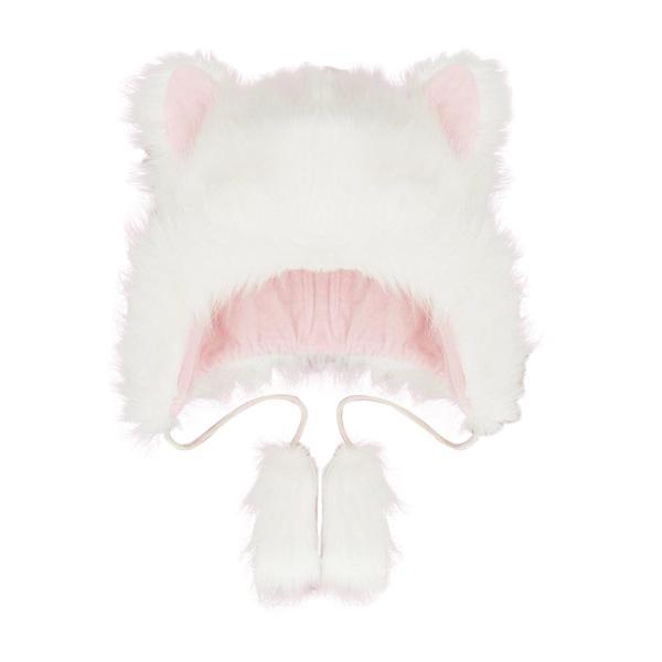 猫 ぬいぐるみ 帽子 ユニセックス かわいい 携帯 ファッション 面白い 正月 アウトドア ピンク｜stk-shop｜02