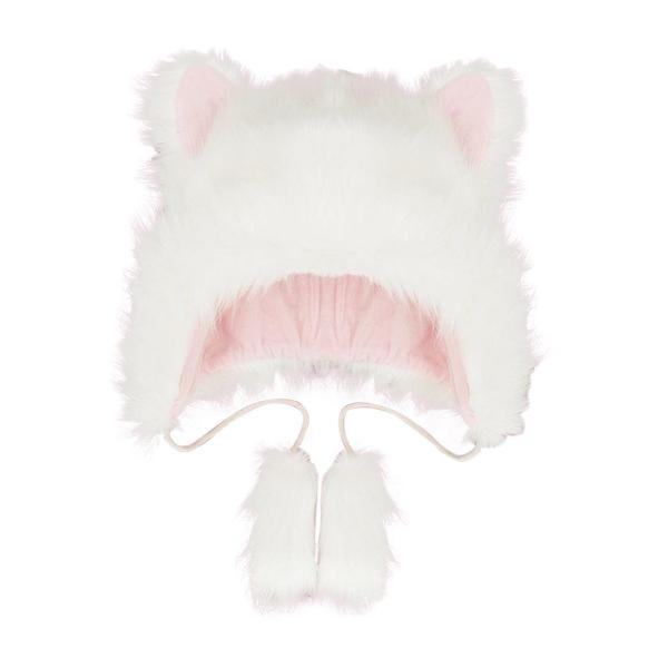 猫 ぬいぐるみ 帽子 ユニセックス かわいい 携帯 ファッション 面白い 正月 アウトドア ピンク｜stk-shop｜04