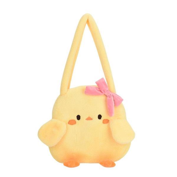 ひよこちゃんToyぬいぐるみポーチ ひよこ ショルダーバッグ 面白いポーチ ぬいぐるみバッグ 仕事