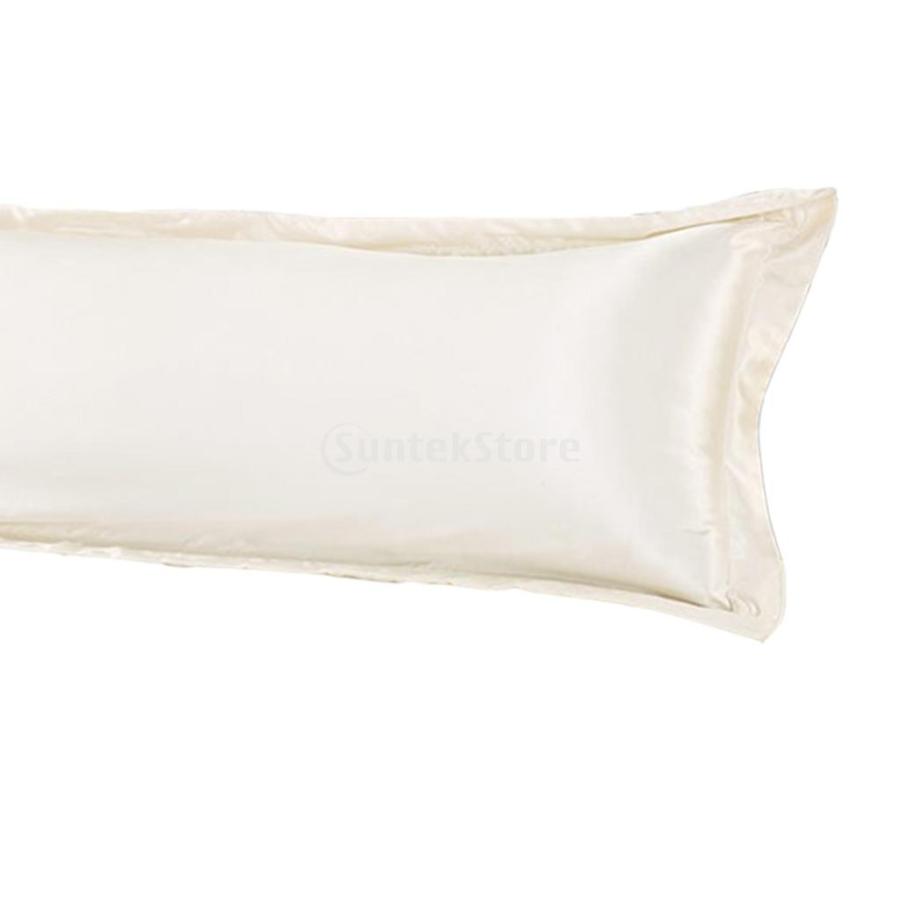 シルク ポリエステル製 ロング ボディピローケース 枕カバー 純色 シンプル 耐久性 全5色2サイズ - ホワイト48x150cm  :72002323:STKショップ - 通販 - Yahoo!ショッピング