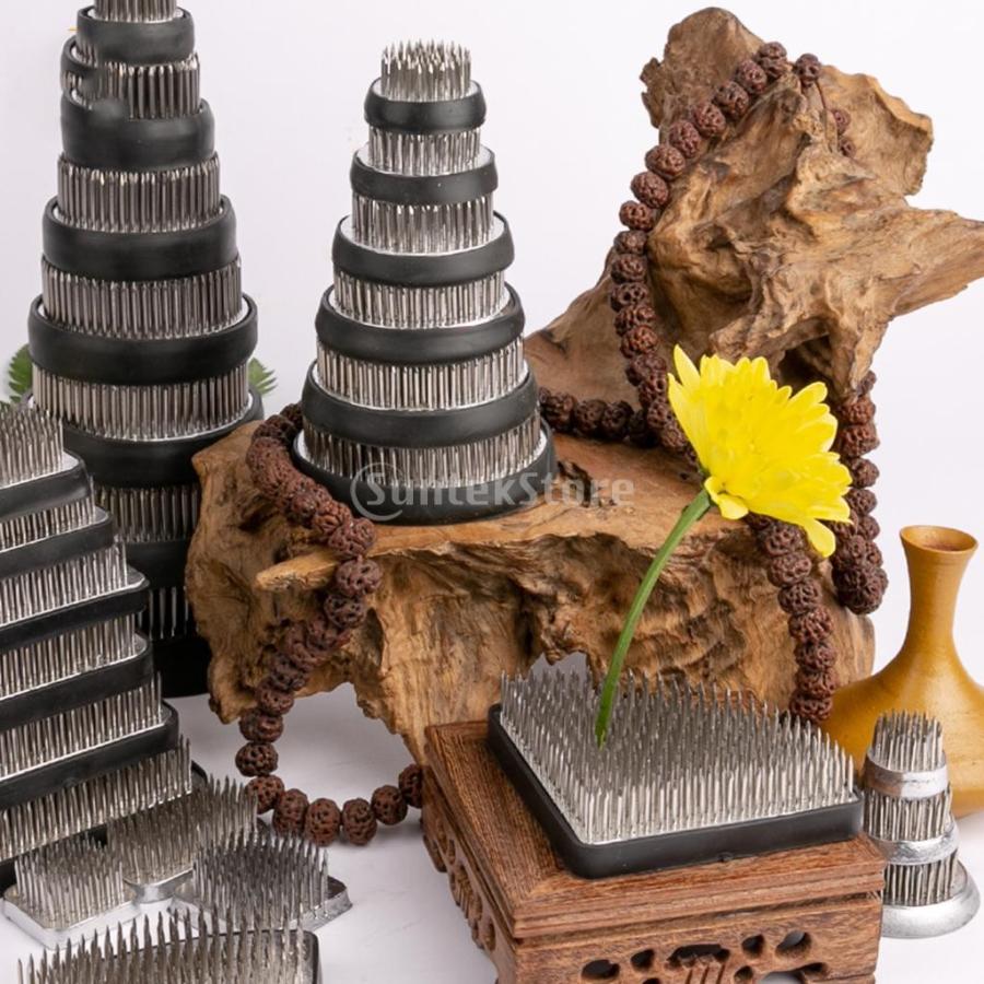 実用的 生け花 剣山 多種選べる - ラウンドスチール, ＃1 : STK