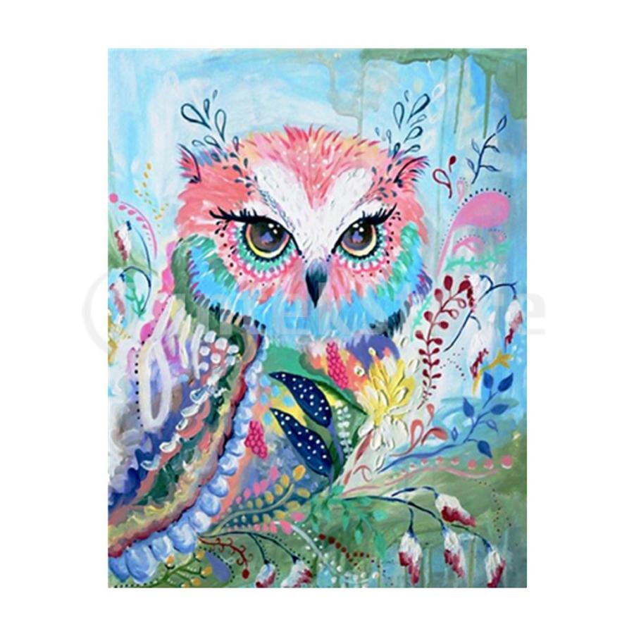 5d Diyダイヤモンドペインティングホースクロスステッチ刺繍絵フクロウ B 7546 Stkショップ 通販 Yahoo ショッピング