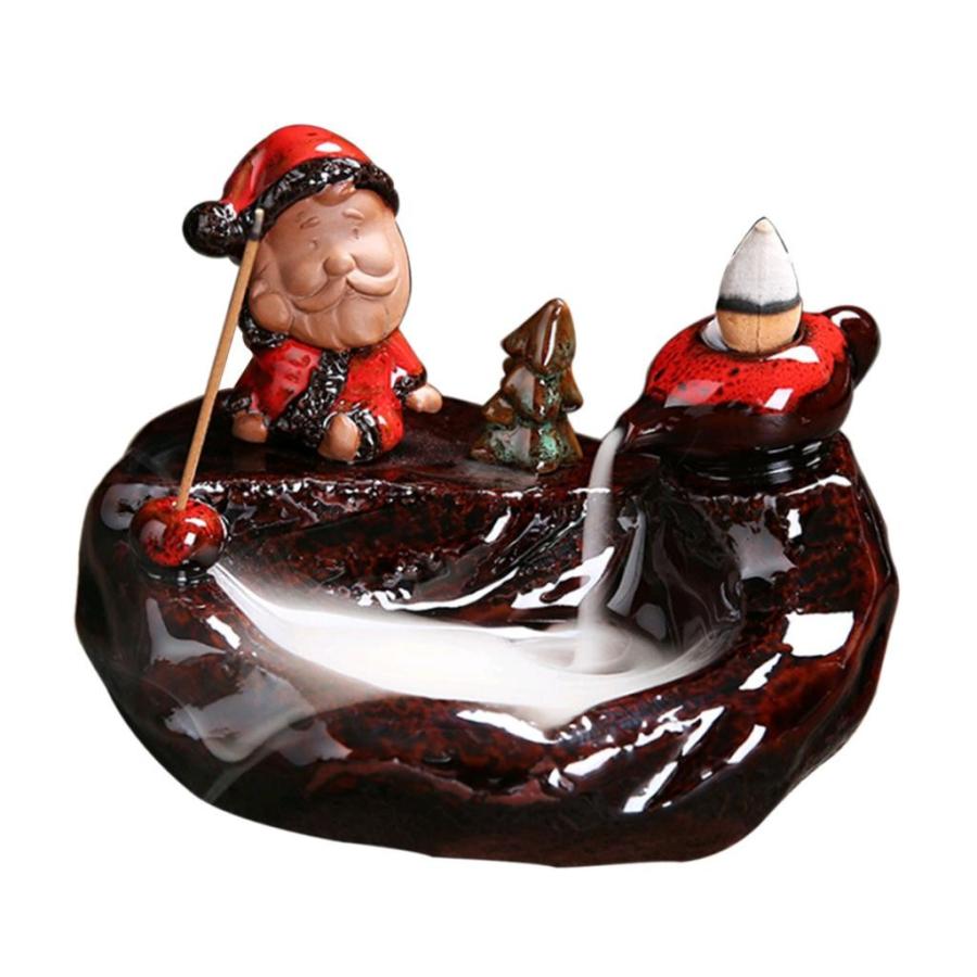 Santa Claus Baflow Aromatpy Furnace Incense Burner Zen Decoration D|stk-shop|03