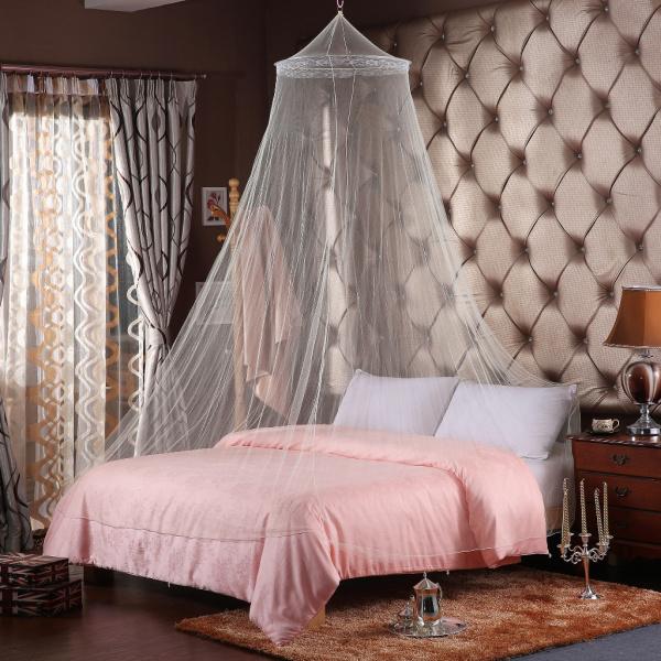 ベッドのおおいの蚊帳の子供のベッドのおおいの家の装飾の白｜stk-shop｜06