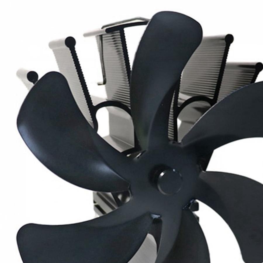 エコファン 薪ストーブ用 熱風ストーブファン 6ブレード 暖炉ファン 熱駆動ストーブファン トーブファン 丸太バーナーストーブファン 環境に優しい Stkショップ 通販 Yahoo ショッピング