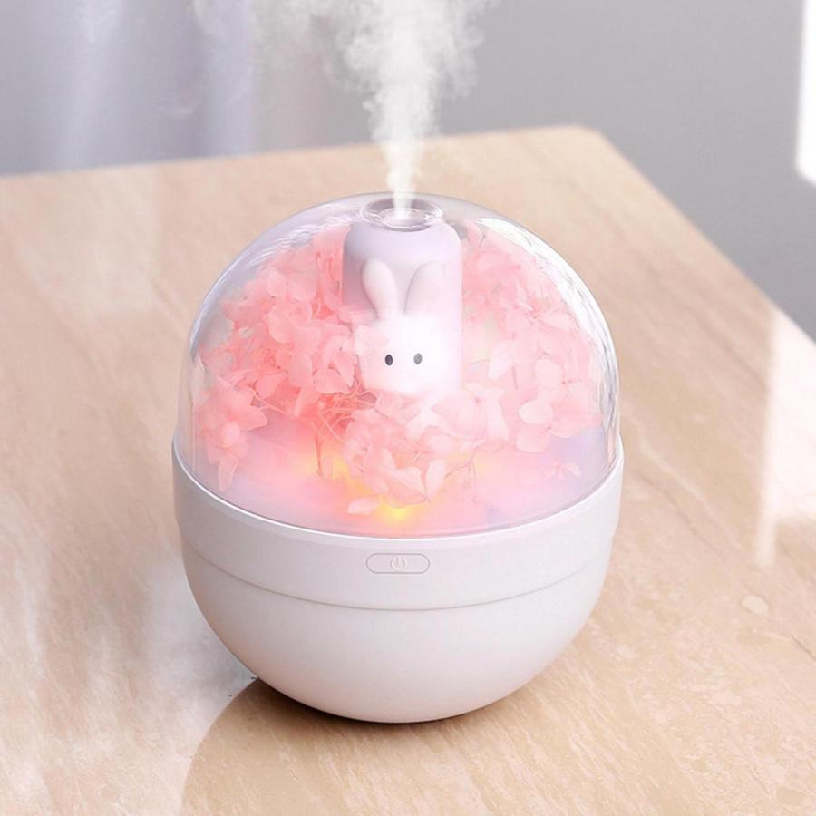 素晴らしい 2ml Uledミニカーホーム加湿器アロマオイルミストディフューザーピンク Quran Unv Edu Sd