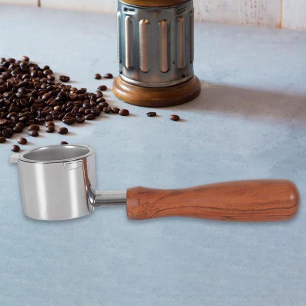 デロンギEC9665ブラウン用51mmエスプレッソポルタフィルター木製