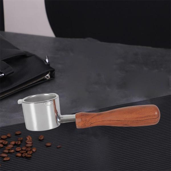 デロンギEC9665ブラウン用51mmエスプレッソポルタフィルター木製