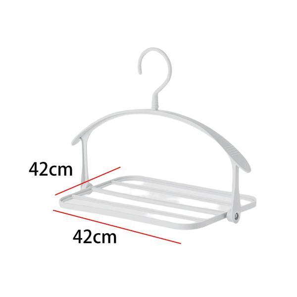乾燥ハンガー 洗濯乾燥機 衣類ハンガー 靴物干しラック 洗濯物 靴下ハンガー 寝室用 屋外 , 白｜stk-shop｜08