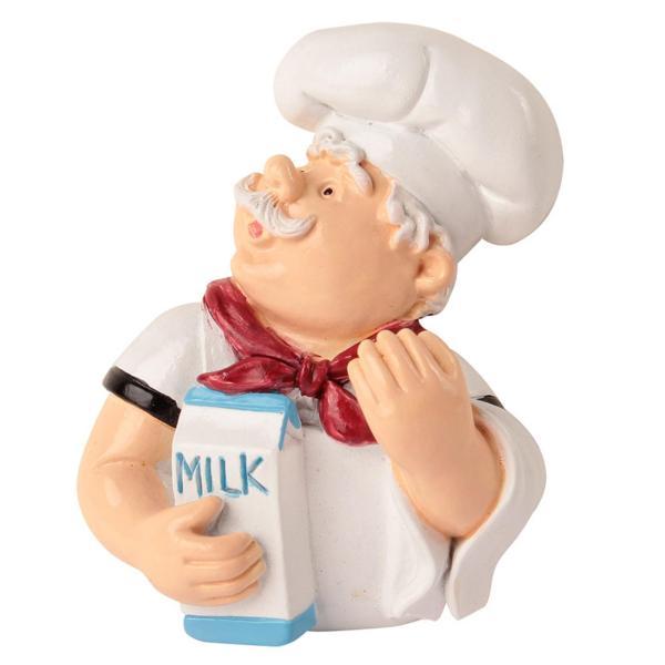 Chef パターン ケーブル クリップ フック ワイヤー管理 クリエイティブ 自己粘着ハンガー ミルク｜stk-shop｜02