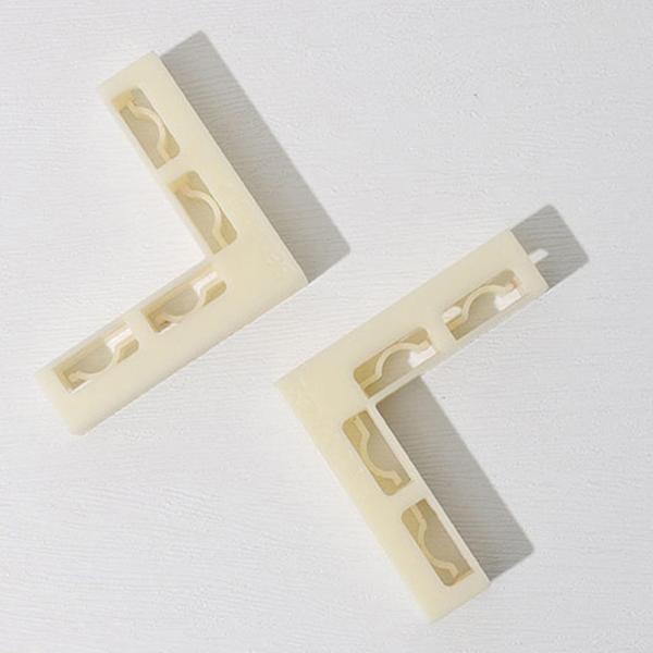 L字型背景スタンド、背景ボードブラケット、調整可能な2.56インチ垂直  